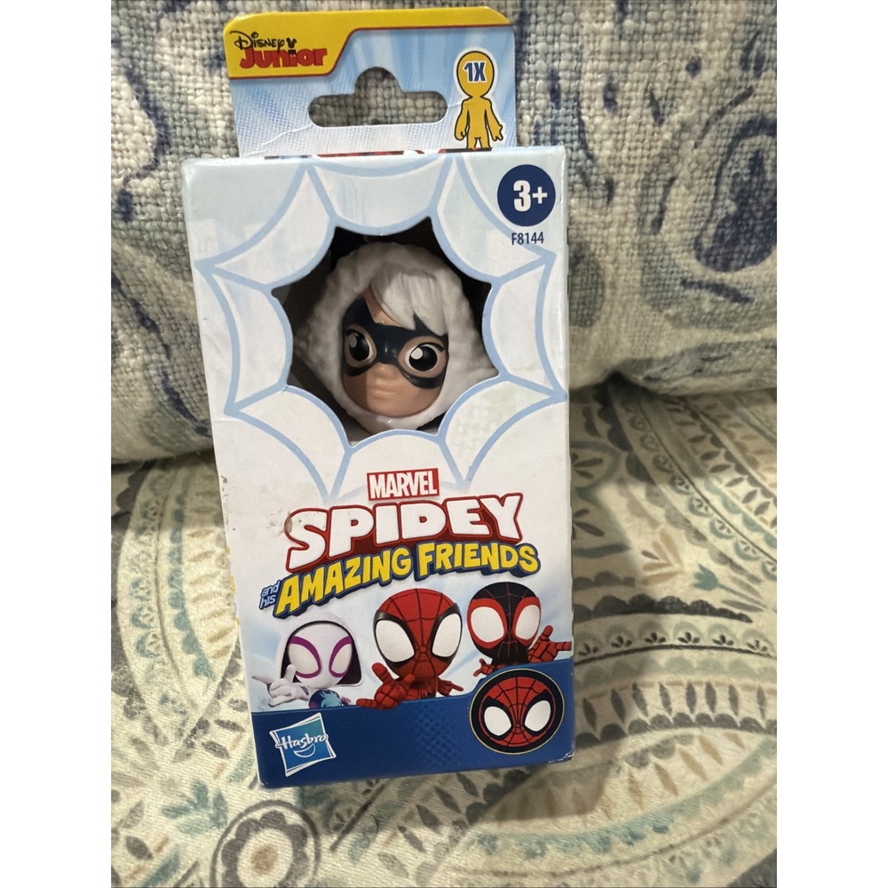 Disney Jr Marvel Spiderman Spidey & his Amazing Friends BLACK CAT 4" Figure NEW
